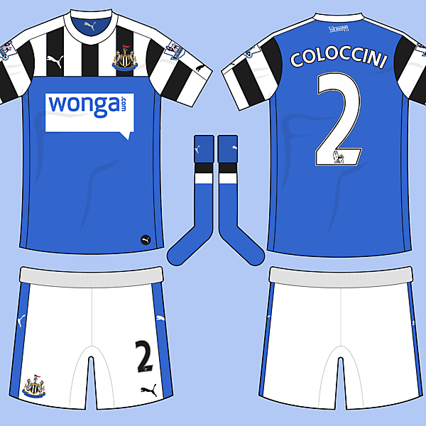 Newcastle United Away Kit