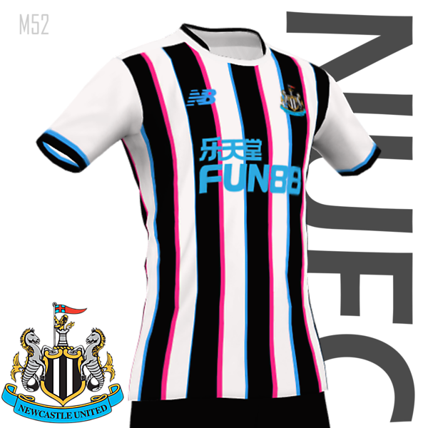 NEWCASTLE UNITED NEW BALANCE HOME KIT