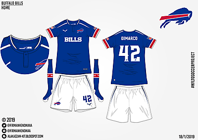 #NFLtoSoccerProject - Buffalo Bills (Home)