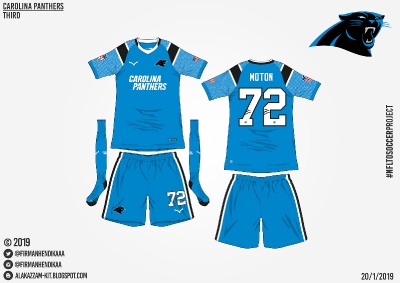 #NFLtoSoccerProject - Carolina Panthers (Third)