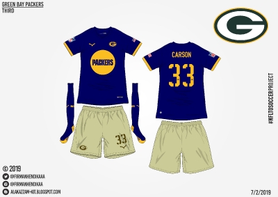 #NFLtoSoccerProject - Green Bay Packers (Third)