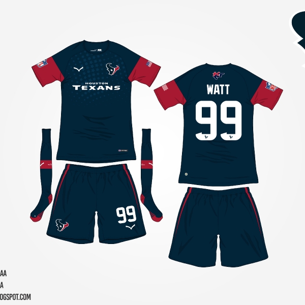 #NFLtoSoccerProject - Houston Texans (Home)