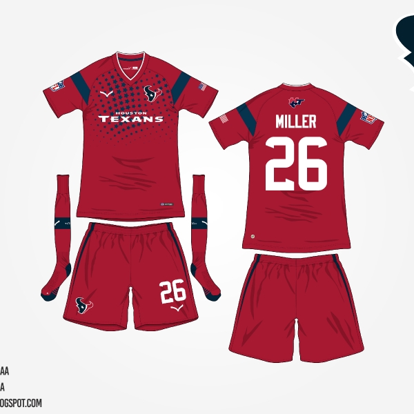 #NFLtoSoccerProject - Houston Texans (Third)