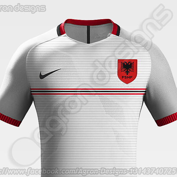 Nike Albania NT Away Kit Concept