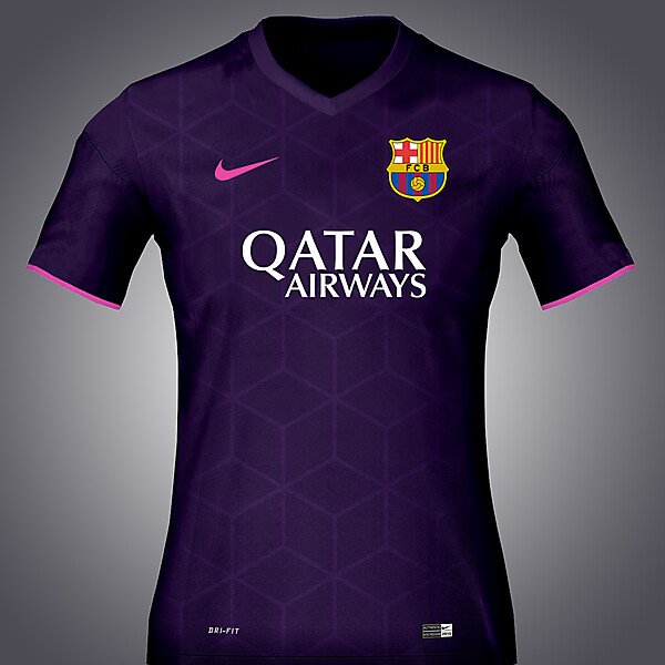 Nike Barcelona 16-17 Away concept