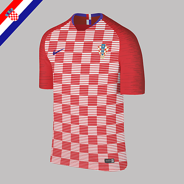 Nike Croatia Home Jersey 2018 Concept  