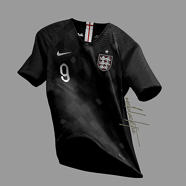 Nike England Blackout Jersey Concept