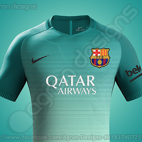 Nike Fc Barcelona 2016-17 Third Kit Possible (Updated)