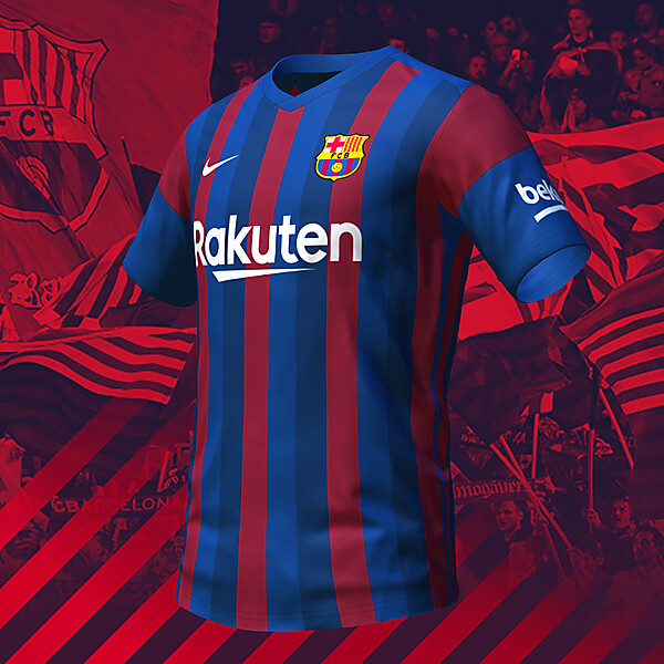 nike FC Barcelona Home Shirt Concept