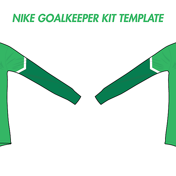 Nike Goalkeeper Kit Template #1