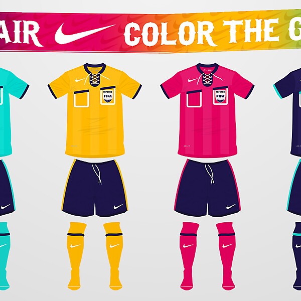 Nike Referee Kit Designs