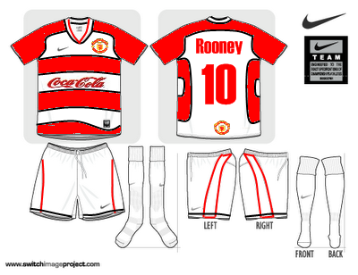 Manchester united Fantasy third Kit with Coca Cola sponsor