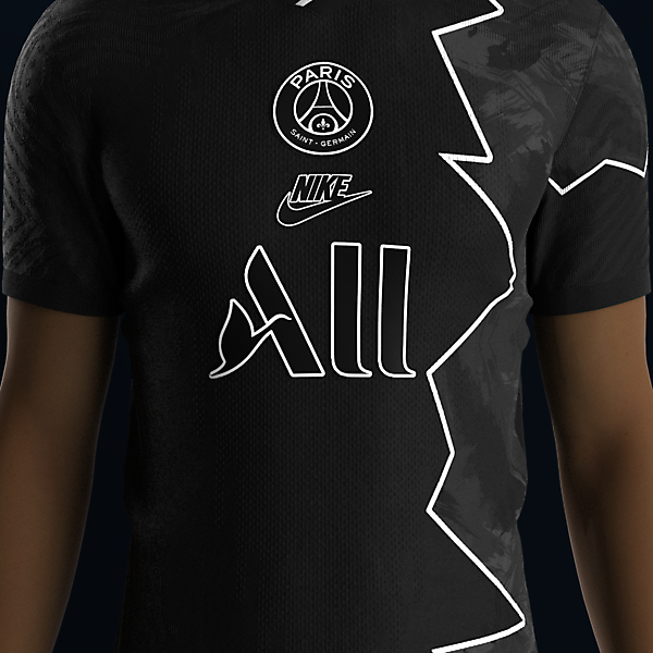 Nike X PSG Concept Third Kit 