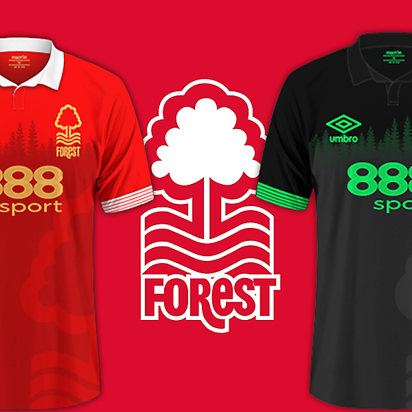 Nottingham Forest / Umbro Kits