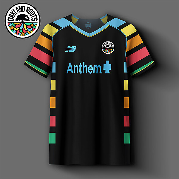 Oakland Roots FC concept home kit