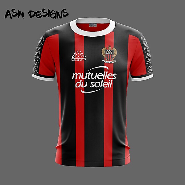 OGC Nice Kappa 2018 Home Kit