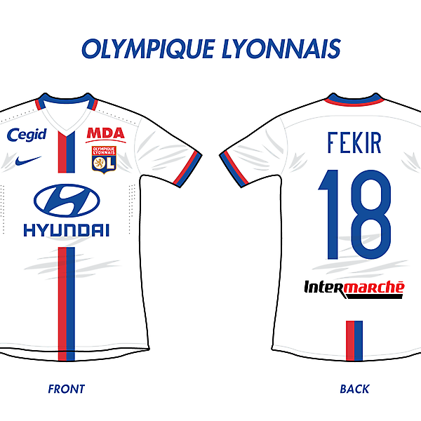 Olympique Lyonnais Home (Nike)