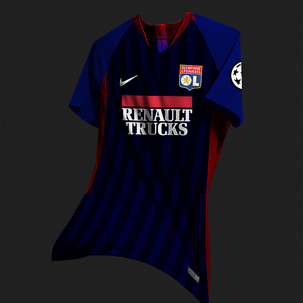 Olympique Lyonnais Third Kit Nike Concept