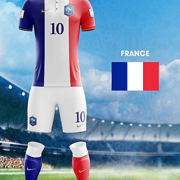 orld Cup Flag Kit: FRA