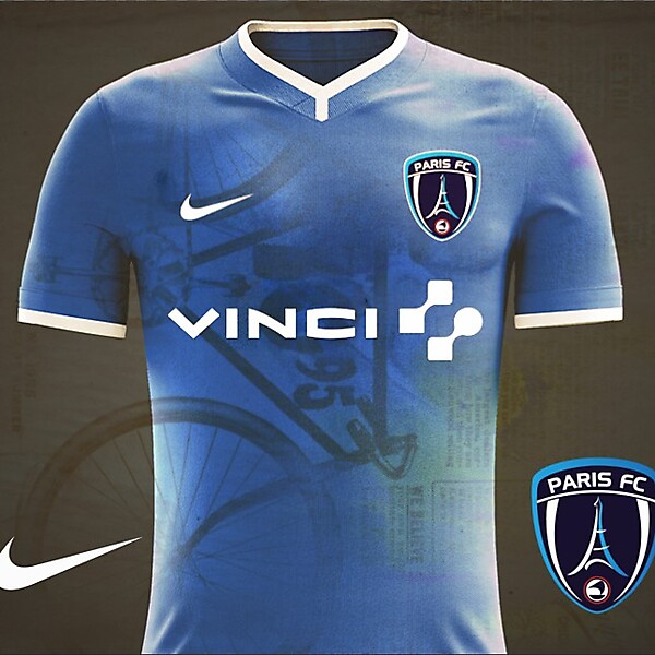 Paris FC Home Kit 17/18