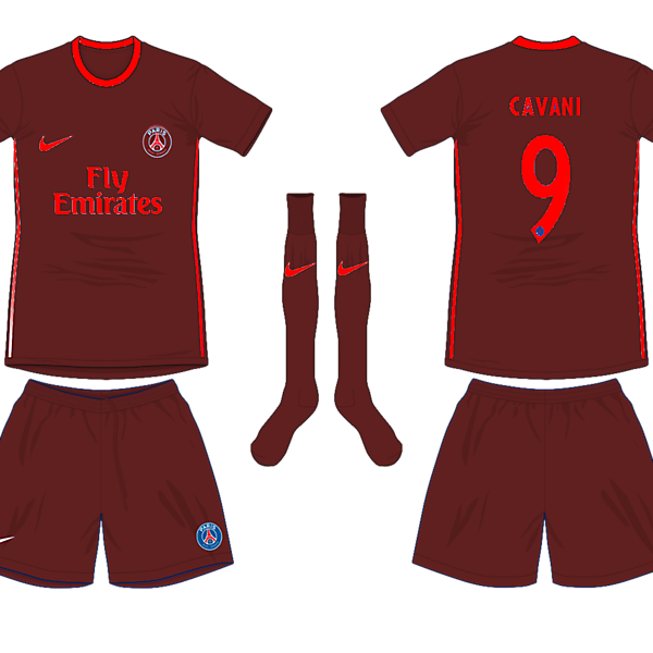 Paris Saint Germain Third Kit