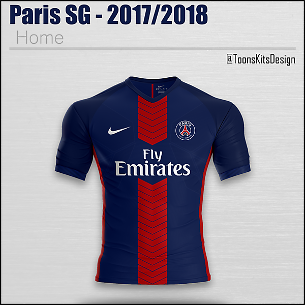 Paris SG - 2017/2018 Home