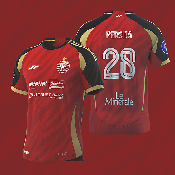 Persija Jakarta 24/25 - Home Kit Concept