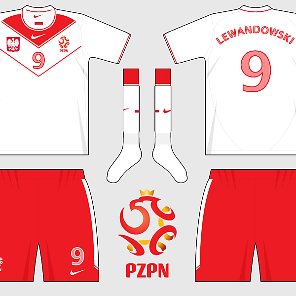 Poland Home and Away Kits