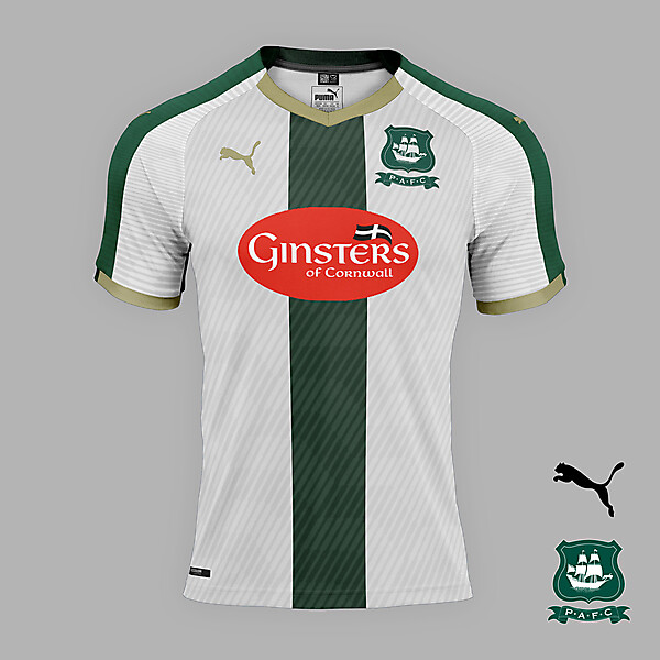 Plymouth Argyle away jersey