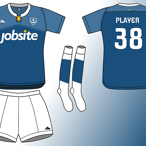 Portsmouth FC home kit