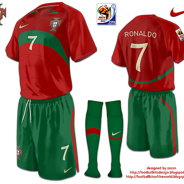 Portugal World Cup 2010 fantasy home