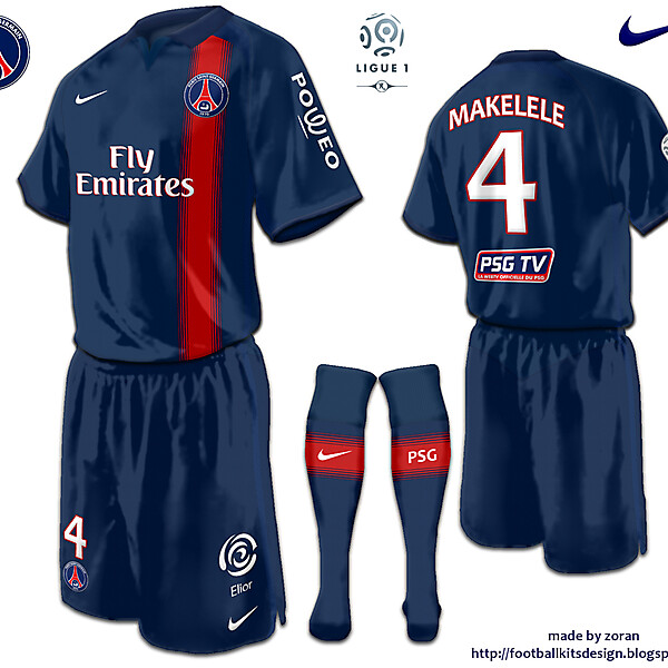 PSG home fantasy