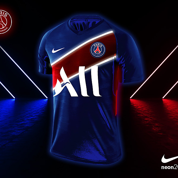 PSG X NIKE Neon concept 2020