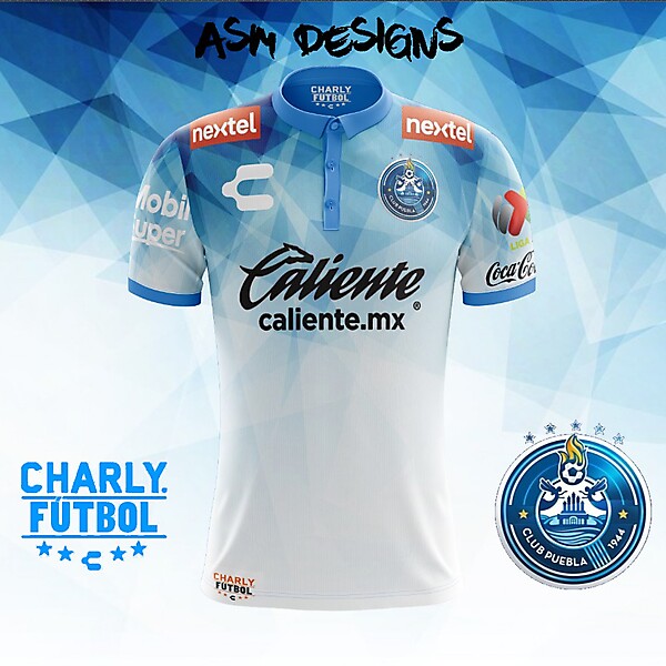 Puebla FC Charly 2018 Home Kit