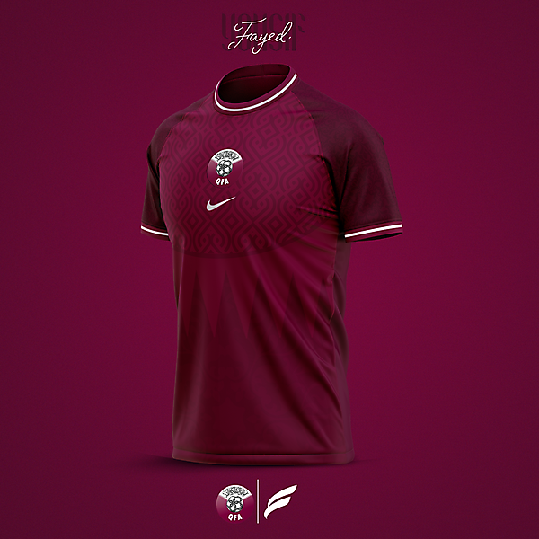 Qatar football shirt