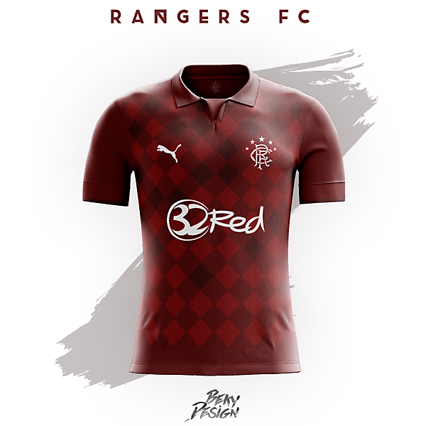 Rangers FC 16/17 Away Concept