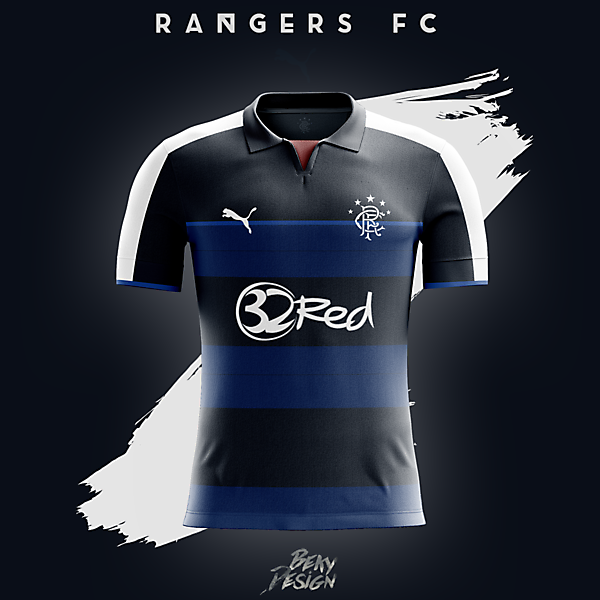 Rangers FC 16/17 Home Concept