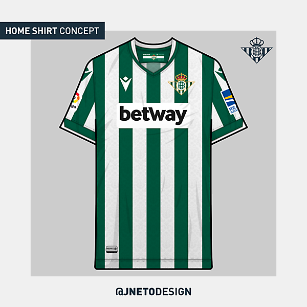 Real Betis | home shirt concept | @jnetodesign