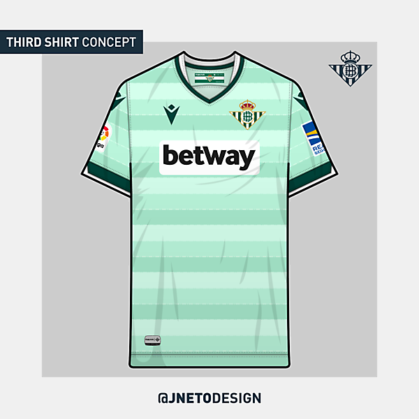 Real Betis | third shirt concept | @jnetodesign