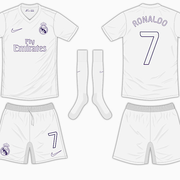 Real Madrid Home Kit - Nike