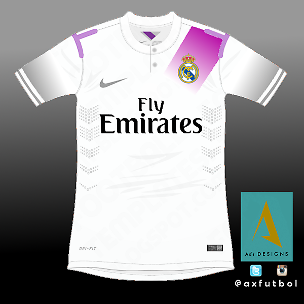 Real Madrid Nike shirt. 