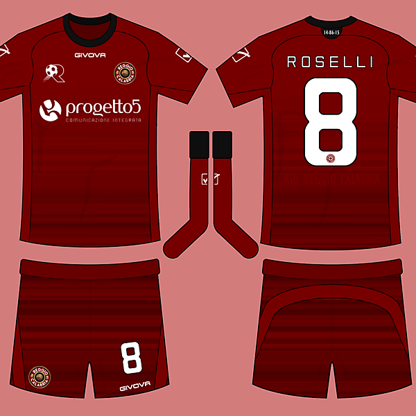 Reggina/Reggio Calabria Home Kit