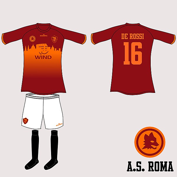 AS Roma Diadora Fantasy Home