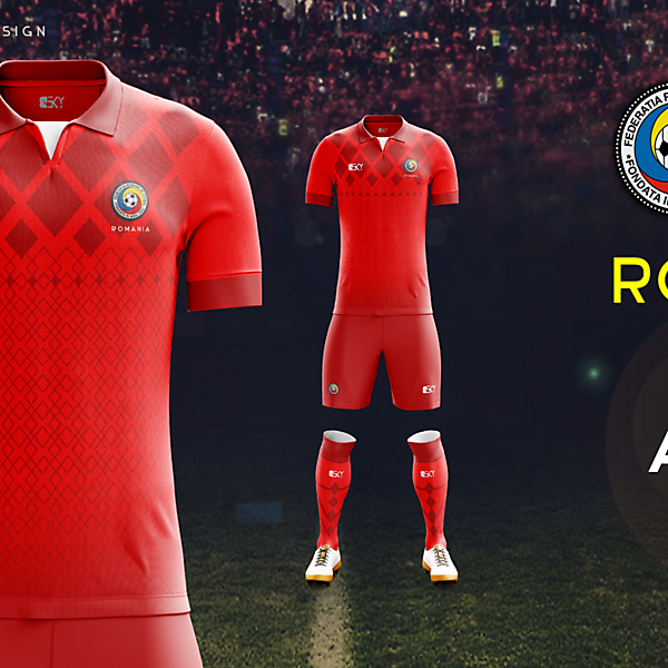 Romania Euro2016 AwayKit by BEKY