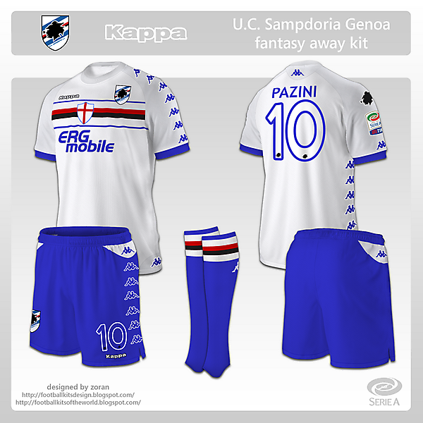 Sampdoria fantasy away