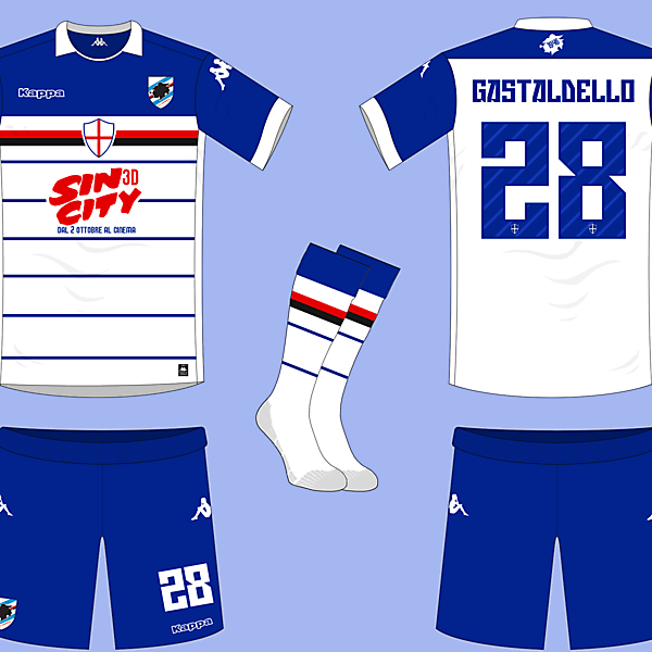 Sampdoria Away Kit