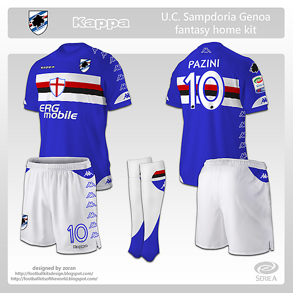 Sampdoria fantasy home