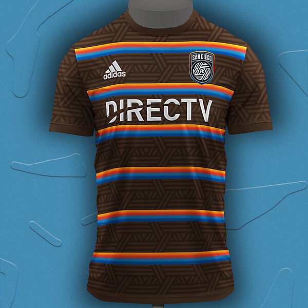 San Diego Away Shirt Concept