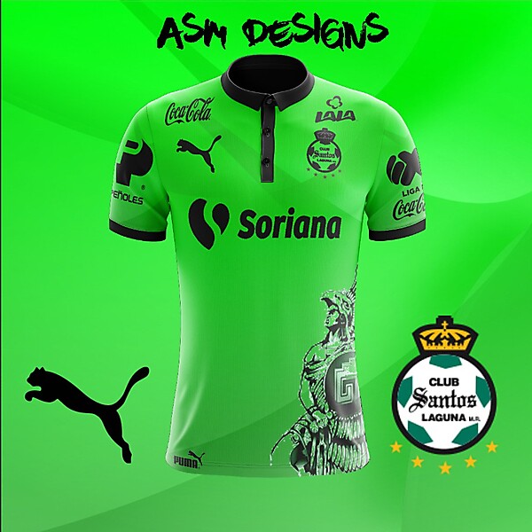 Santos Laguna 2018 Puma Alternate kit