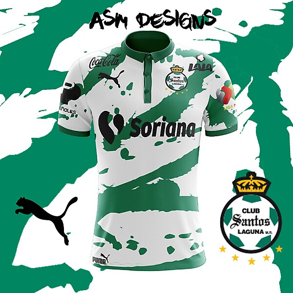 Santos Laguna 2018 Puma Home Kit